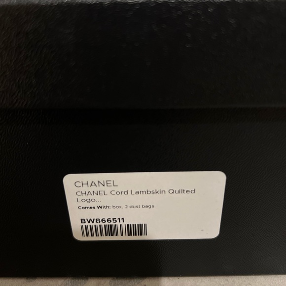 Chanel Cord Lambskin Quilted Logo Pink Sandals in 36.5 - Picture 10 of 13